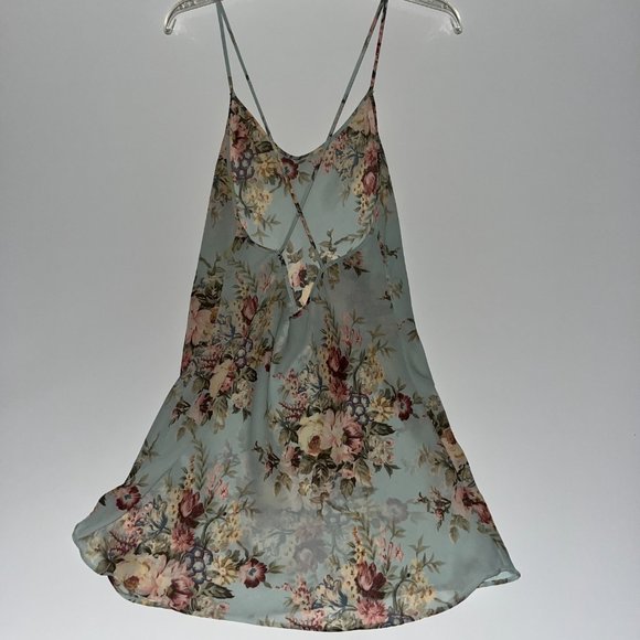 Floral Victoria Secret Gold Label 80s Vintage - Picture 3 of 13